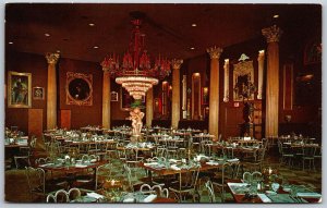 Vtg Clearwater Florida FL Kapok Tree Inn Gallery Dining Room Restaurant Postcard