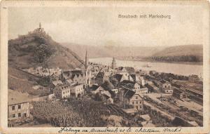 BR41762 Braubach mit Marksburg      Germany