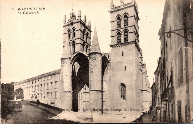 France Montpelier La Cathedrale