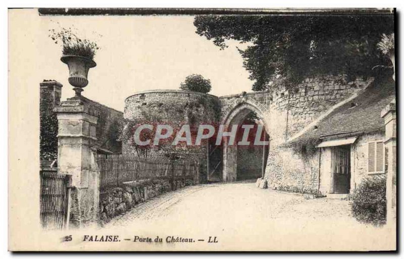 Postcard Ancient Cliff Porte Du Chateau