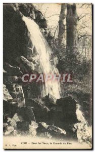 Old Postcard Vire In Cascade Vaux Park