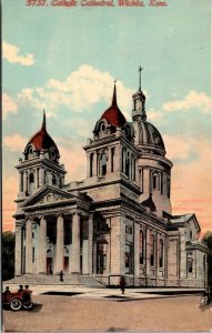 Postcard Catholic Cathedral in Wichita, Kansas~2892