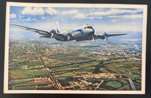 Mint France Picture Postcard Douglas DC 4 Air France Service