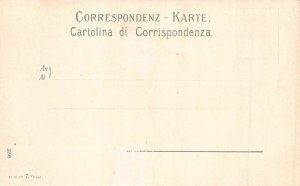 Italy Trieste Canal Grande Ships vintage postcard