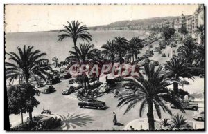 Old Postcard Nice Vue Generale De La Promenade des Anglais