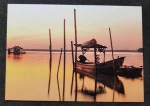 [AG] P120 Malaysia Fishing Boat Ship Pulau Indah Transport (postcard) *New