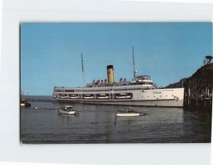 Postcard Steamer Catalina Santa Catalina California USA