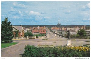 Central Avenue Looking North From The Court House With The Cenotaph Memorial,...