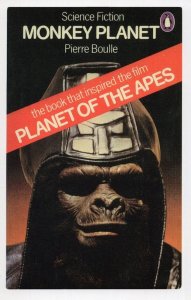 Monkey Planet Of The Apes 1975 Pierre Boulle Book Postcard