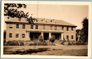 RPPC Craig Home Long Lane School Middletown CT Vintage Postcard X25