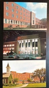 Vintage Postcard 1940-1950's Set of 6, University of Iowa, Iowa City, Iowa (IA)