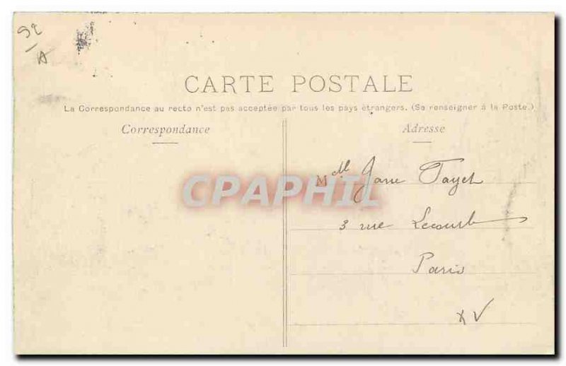 Old Postcard Bois de Boulogne Mare d'Auteuil Rustic Bridge