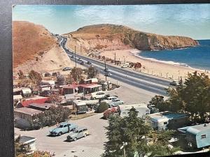 Postcard  US Highway 101, Devil's Postpile Rock Formation, Southern CA.     X6