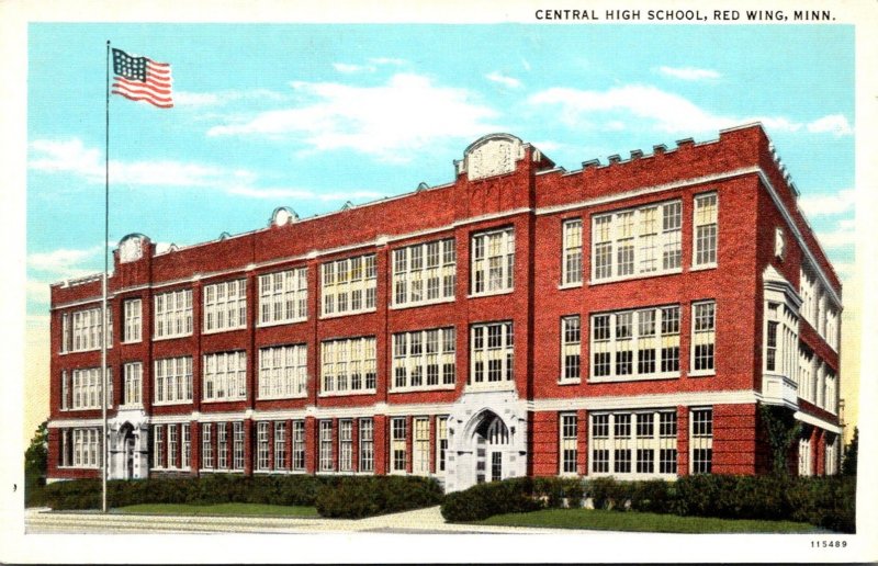Minnesota Red Wing Central High School Curteich