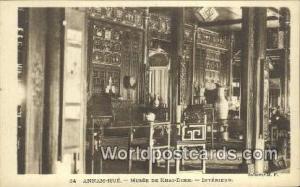 Vietnam, Viet Nam,  Nhân Vật Annam-Hue Musee de Khai Dinh, Interieur 