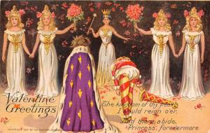 Valentines Day Postcard Raphael Tucks & Sons Publishing 1909