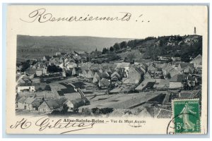 1910 Mount Auxios Alise-Sainte-Reine Bourgogne-Franche-Comté France Postcard