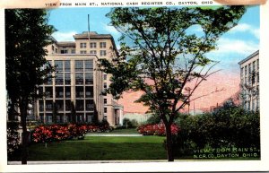 Ohio Dayton National Cash Register Company View From Main Street