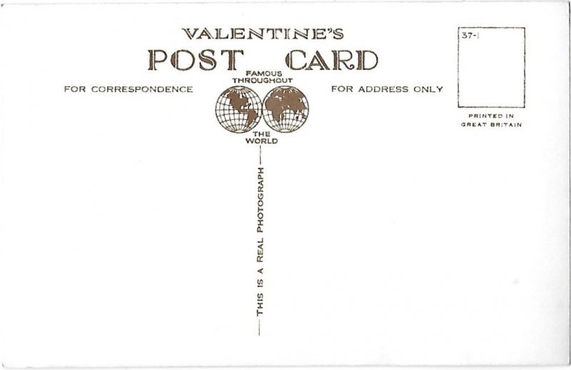 RPPC Northern Ireland Houses of Parliament Belfast Valentine's Post Card