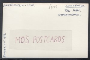 Warwickshire Postcard - The Hall, Shuckburgh    HP602