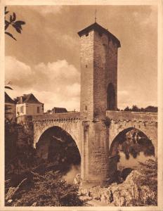 Br45029 Orthez le vieux pont Hormantoxone Publicite advertaising france