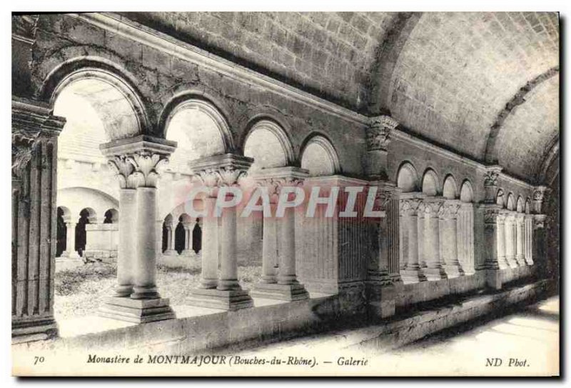 Old Postcard Monastery Montmajour Bouches du Phone Gallery