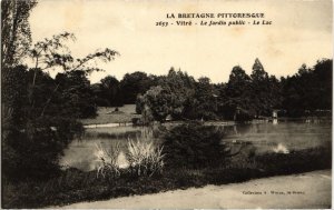 CPA Vitre Le Jardin public FRANCE (1016036)