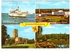 Ferry Ship, MS Wilhelmshaven, Nordseebad Wilhlmshaven, Germany, Used