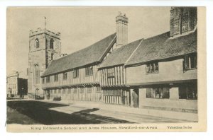 UK - England, Stratford-on-Avon. King Edwards School & Alms Houses