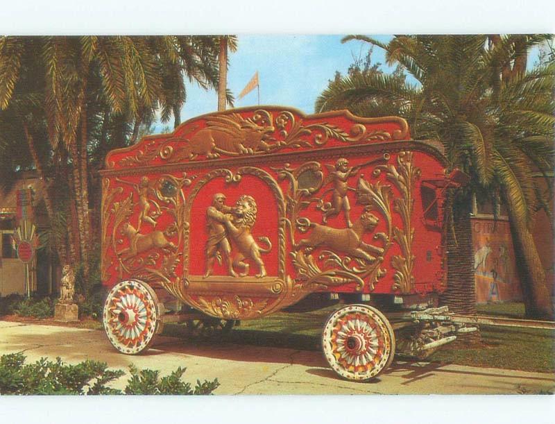 Pre-1980 ANTIQUE RINGLING BROTHERS CIRCUS WAGON Baraboo Wisconsin WI E5572