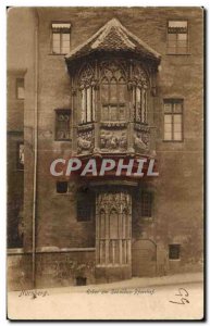 Postcard Old Nurnberg Erker am Sebalds Pfarrhof