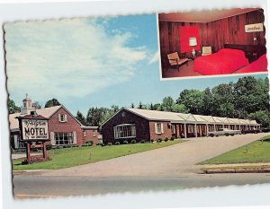 Postcard The Pilgrim Motel, Lee, Massachusetts