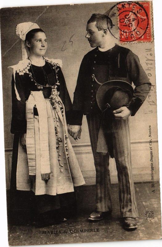 CPA Mariés de QUIMPERLÉ (206661)