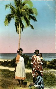 PC CPA NEW CALEDONIA, PACIFIC, FEMMES DE ILES Vintage Postcard (b19255)