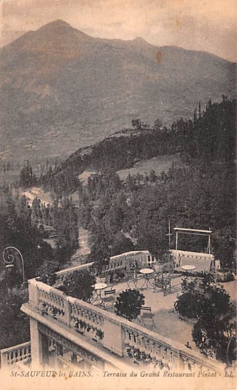 Terrase du Grand, Restaurant Pintat Sauveur Les Bains France Unused 