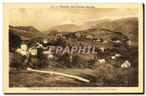 Old Postcard General view of St Hilaire du Touvet The Plateau Mont Blanc smal...