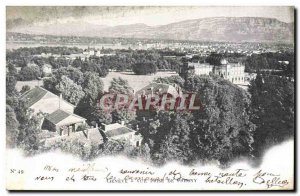 Postcard Old Geneva Vue Prize Pregny