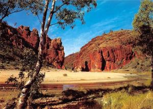 BR98678 glen helen gorge australia