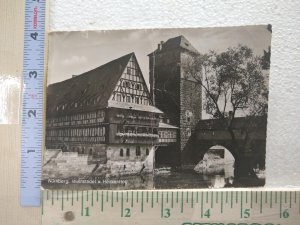Postcard Weinstadel u. Henkersteg, Nürnberg, Germany