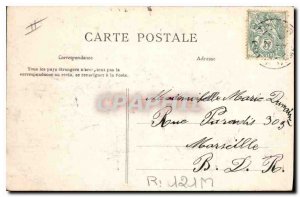 Old Postcard Folklore Auvergne The bourree