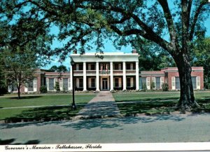 VINTAGE POSTCARD CONTINENTAL SIZE GOVERNOR'S MANSION AT TALLAHASSEE FLORIDA 70s