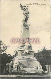 Old Postcard Calais Monument of Remembrance french