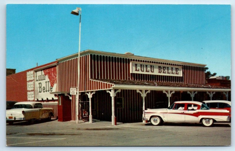 3 Postcards SCOTTSDALE, AZ ~ Rose Room LULU BELLE Frank Franklin Piano 1950s-60s