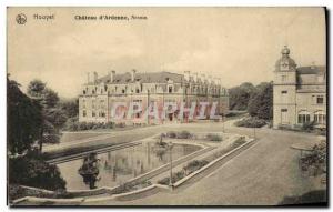 Old Postcard Houyet Ardenne Chateau d Schedule