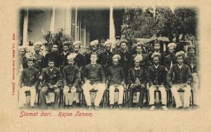 indonesia, SUMATRA, KAYU TANAM, Group of Dignitaries (1900s) Padang Pariaman