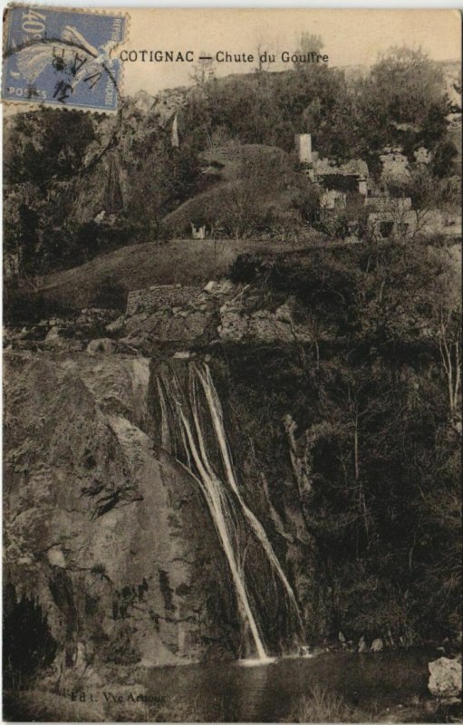 CPA COTIGNAC Chute du Gouffre (1112981)