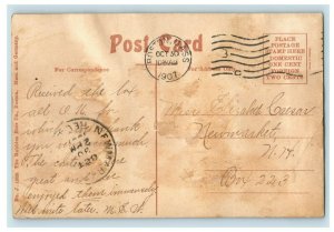 C.1907 Spot Pond, Middlesex Fells, Mass. Postcard P175 
