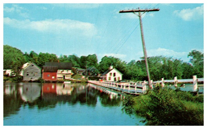 Vermont Brookfield Floating Bridge