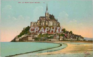 Old Postcard Mont Saint Michel