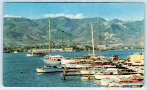 ACAPULCO, MEXICO ~ Yacht Club CLUB DE YATES ca 1950s-60s Postcard